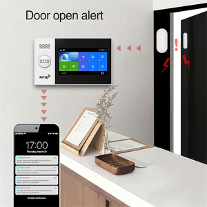 New Tuya Wireless Home WIFI <strong>GSM</strong> Home <strong>Security</strong> With Motion Detector Sensor Burglar <strong>Alarm</strong> <strong>System</strong> APP Control Support Alexa PG-107 - Product Image 3