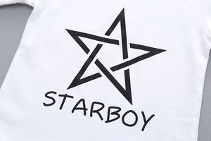 Ropa de Bebé Hecha en China, Pantalones Caqui para Niños, Camisa Blanca, Abrigo Vaquero, Conjuntos para Niños - Product Image 3