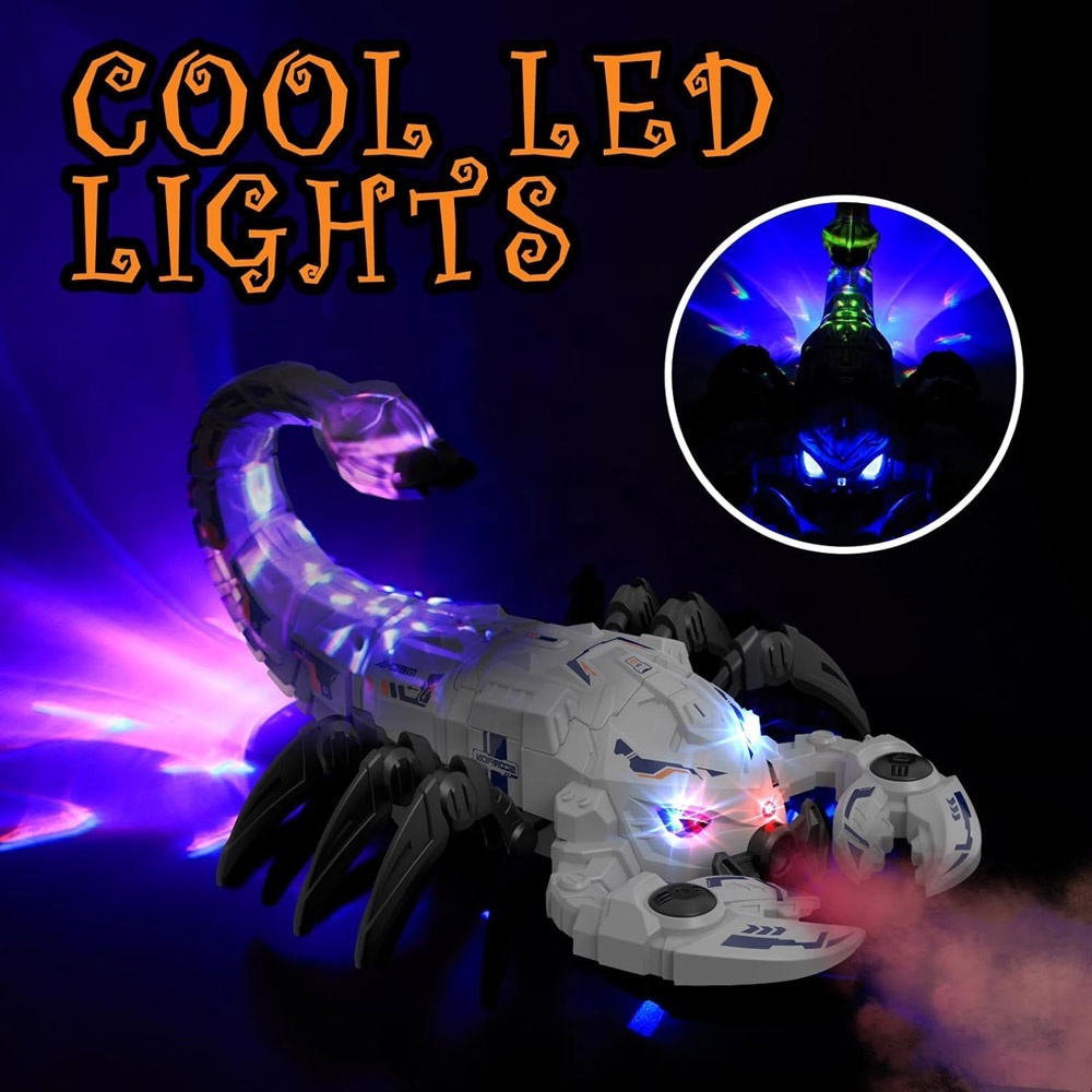 Electric Universal Swing Walking Scorpion Toy Automatic Obstacle