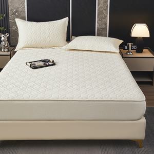 लिनन कपास का सन पॉलिएस्टर 300tc झुर्री मुक्त फिट शीट तकिए गए 3 टुकड़े बिस्तर पर नरम सांस लेने योग्य प्राकृतिक भावना - Product Image 1