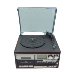 <span class=keywords><strong>Lecteur</strong></span> <span class=keywords><strong>CD</strong></span> en vinyle vintage classique de haute qualité avec sans fil pour <span class=keywords><strong>lecteur</strong></span> de platine Bluetooth USB/SD Record/Cassette - Product Image 1