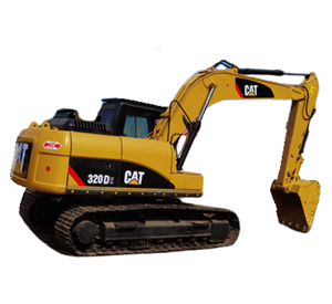 Excavadora de cadenas Caterpillar 320D2 usada, 20 toneladas, pintura original naranja-amarilla, ahorro de combustible, excavadora hidráulica de segunda mano. - Product Image 6