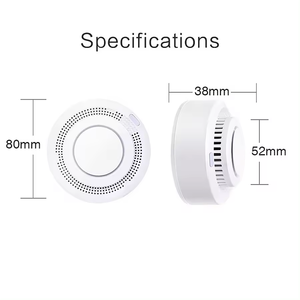 Meilleure vente en gros Tuya Smart Life sans fil Wifi <span class=keywords><strong>détecteur</strong></span> <span class=keywords><strong>de</strong></span> fuite <span class=keywords><strong>de</strong></span> <span class=keywords><strong>fumée</strong></span> alarme incendie <span class=keywords><strong>détecteur</strong></span> <span class=keywords><strong>de</strong></span> <span class=keywords><strong>fumée</strong></span> intelligent capteur pour la maison chambre à coucher - Product Image 6