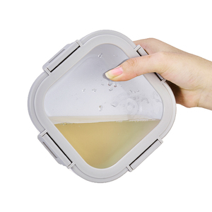 Récipient de conservation alimentaire en verre borosilicate peint par pulvérisation, hermétique et résistant à la chaleur, pour réfrigérateur, Linuo - Product Image 5