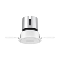 Lampe en aluminium encastrée 10W COB Down Lamp Anti Glare Spots de plafond Grille de fixation Spot LED encastré pour la maison Hôtel