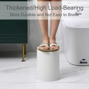 Elpheco 9L Thùng rác có thể mở-top nhựa bền hiện đại Thiết kế sang trọng với chống trượt cho phòng ngủ phòng khách - Product Image 5