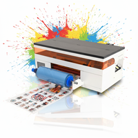 Machine d'impression d'autocollants de bureau 2-en-1 A3 UV DTF 30 cm (13 pouces) avec laminateur, modèle le plus vendu à prix d'usine