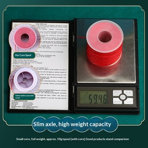 Cordon de jade LONGJIE <span class=keywords><strong>72</strong></span>, cordon à nœuds chinois, matériau DIY fait main, corde tressée en nylon de Guangzhou, 81 couleurs, teint en usine, ethnique - Product Image 5