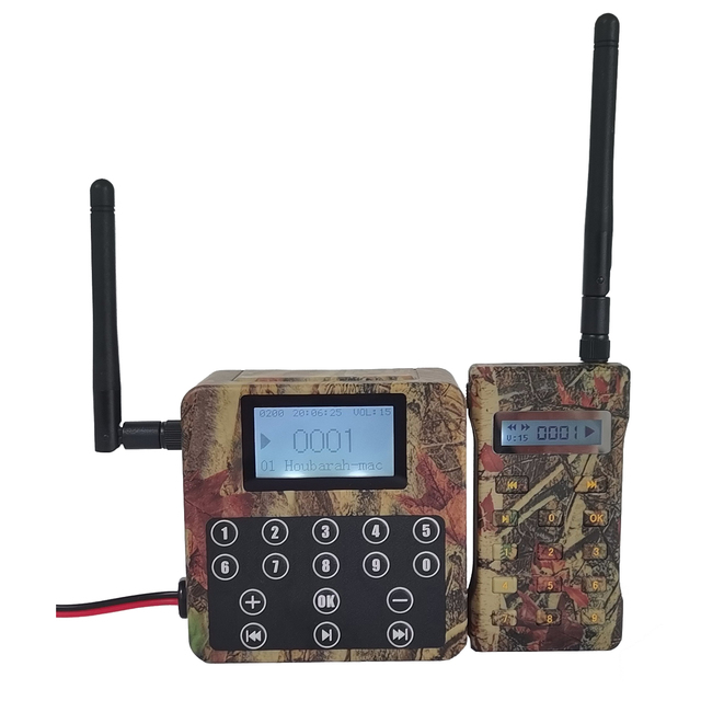Waterproof Hunting Decoy MP3 Sounds Digital 100W MP3 Players Bird Caller with Remote Electronic Bird Sound Device