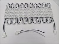Modul Lampu LED 12V/24V/110V/220V Mini LED Injection untuk Papan Reklame, Kotak Iklan, Lampu Latar, Huruf Pixel