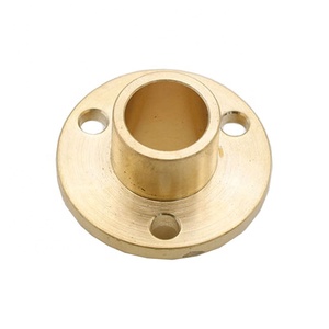Giả Mạo Cao Cấp 1/2 "3/4" 2 "6" Brass Mặt Bích Sàn Và Đồng Threaded Ống Mặt Bích Phẳng Cho Phụ Kiện Đường Ống - Product Image 5
