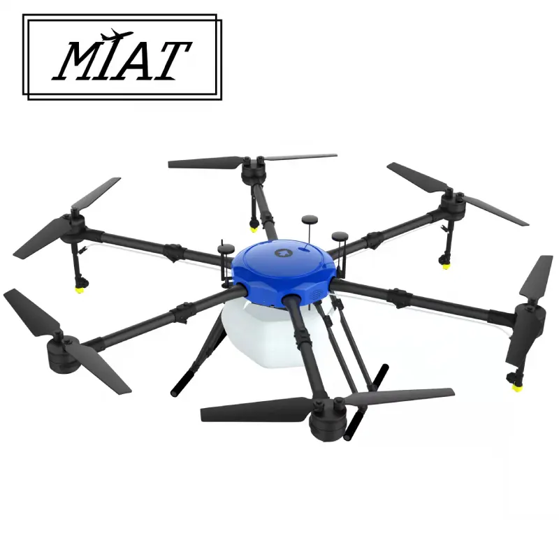 MIAT 30L 6-axis multi-rotor remote control uav agricultural crop pesticide sprayer multicopter drone frame kit with 1080P camera