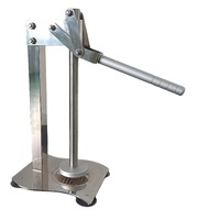 Presse-agrumes manuel en acier inoxydable 304, directement de l'usine ; Extracteur de jus de type presse, style stand, best-seller transfrontalier