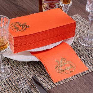 Serviettes en <span class=keywords><strong>papier</strong></span> personnalisées de qualité supérieure, serviettes en <span class=keywords><strong>papier</strong></span> pour cocktails et mariages personnalisées avec logo, style jetable personnalisé pour les événements de banquet - Product Image 2