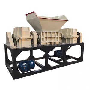 Trituradora de Residuos Sólidos automática doble industrial Trituradora de doble eje Caja de cambios Núcleo Precio competitivo Trituración de plástico - Product Image 6