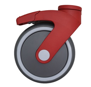 Rueda giratoria médica SS de 125 mm de <span class=keywords><strong>5</strong></span> pulgadas con freno - Product Image 1