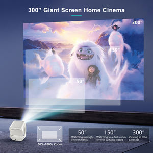 Proyector óptico completamente cerrado 4K de fábrica, Mini proyector de oficina de negocios, proyector de películas para exteriores, proyectores inteligentes de Android TV - Product Image 2