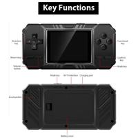Console de jeu S8 Écran LCD HD de 3,0 pouces Lecteur de jeu portable intégré 520 jeux Mini consoles de jeu rétro portables