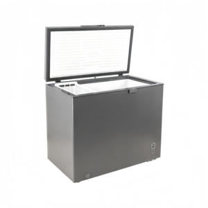 Congélateur coffre simple de 5,0 pieds cubes, style français, avec poignée de verrouillage, éclairage, dégivrage manuel, classe E, grande capacité, prêt à l'emploi, usage commercial - Product Image 3