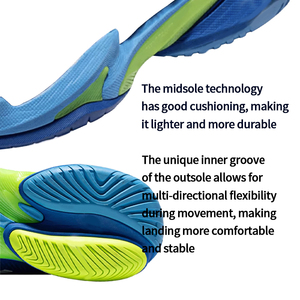 Chaussures de tennis professionnelles pour hommes, légères, respirantes, antidérapantes, résistantes aux chocs, chaussures de pickleball - Product Image 3