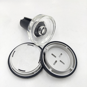 Testine per Narghilè Portatili di Alta Qualità Personalizzabili, Produzione all'Ingrosso, in Silicone + Vetro + Metallo con Finitura in Lacca Cristallina - Product Image 6