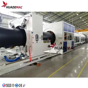 large diameter PE HDPE pipe making machine/equipment for PE HDPE pipe production/PE HDPE extruder machine