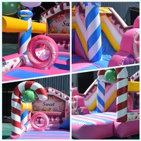 Château gonflable de qualité commerciale pour enfants, château gonflable d'intérieur pour enfants