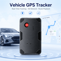Rastreador GPS Magnético Potente W07 2G+4G 2026 con Rastreo en Tiempo Real, Carga Inalámbrica, Rastreador GPS para Camiones, Rastreo de Activos