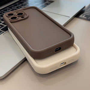 Per <span class=keywords><strong>iPhone</strong></span> 16 17 Cover in Silicone nero solido bianco <span class=keywords><strong>verde</strong></span> rosso morbido in Silicone per <span class=keywords><strong>iPhone</strong></span> 15 Pro Max <span class=keywords><strong>custodia</strong></span> protettiva antiurto - Product Image 2