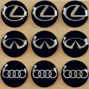 Etichette personalizzate Soft Touch in resina epossidica per etichette Private di cancelleria Premium - Product Image 2