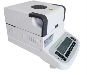 0.01g 0.001g màn hình cảm ứng phòng thí nghiệm Halogen hạt kỹ thuật số cân bằng độ ẩm <span class=keywords><strong>Tester</strong></span> Analyzer đất ẩm <span class=keywords><strong>Tester</strong></span> - Product Image 2