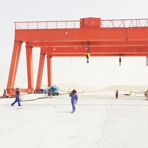 50ton/200 ton cuerdas de alambre de doble viga grúa pórtico de fabricación - Product Image 1
