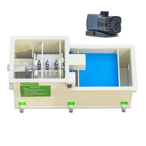 QihangRAS Equipo de Filtración para Estanques de Peces, Filtro de Tambor Rotatorio Combinado para Acuarios con Sistema de Filtración UV para Estanques Koi - Product Image 6
