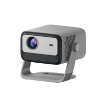 Mini projecteur vidéo LCD LED portable 2026 pour intérieur et extérieur, cinéma maison, mise en miroir sans fil pour smartphone iOS et Android