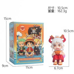 8 Estilos, <span class=keywords><strong>Figura</strong></span> de Manga de 10 CM, Serie de Comida de ONE PIECE, Luffy, Nami, Zoro, Sanji, <span class=keywords><strong>Chopper</strong></span>, Yamato, <span class=keywords><strong>Figura</strong></span> de PVC, Juguetes de Anime - Product Image 6