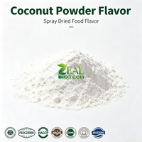 Poudre aromatisante à la noix de coco, soluble dans l'eau et l'huile, résistante à la chaleur, pour aliments grillés, pâtisseries, boissons, bonbons et glaces