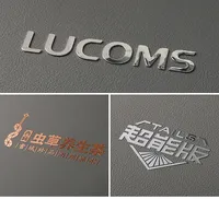 Autocollants personnalisés en vinyle 3D métallisé à transfert UV, étiquettes commerciales personnalisées avec logo, autocollants métalliques pour boîte cadeau, décalcomanies