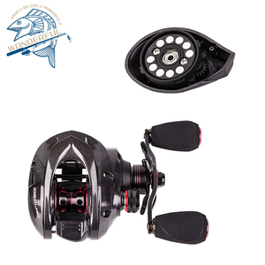 Carrete de pesca para agua dulce, accesorio de Metal EVA impermeable, mano izquierda y derecha, máximo arrastre de 8kg, 7,3: 1 11 + 1BB - Product Image 1