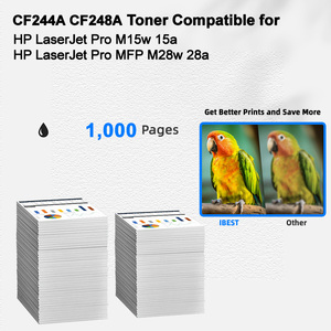 Ibest tương thích <span class=keywords><strong>HP</strong></span> <span class=keywords><strong>cf244a</strong></span> cf248a Toner Cartridge Tương thích cho <span class=keywords><strong>HP</strong></span> LaserJet Pro m15w 15A Laserjet Pro Mfp m28w 28A Toner - Product Image 2