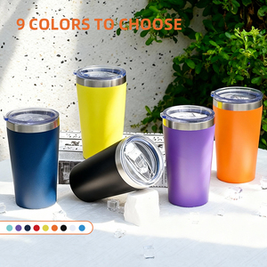 แก้วมัคเก็บความร้อนสูญญากาศ16ออนซ์พร้อมฝาปิดเหมาะสำหรับการชงกาแฟร้อนและเครื่องดื่มเย็นทุกที่ทุกเวลา - Product Image 5