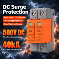Parafoudre DC à montage sur rail DIN 1000V 1500V 40kA enfichable pour boîtier de distribution photovoltaïque