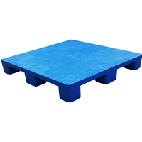 Palette Euro empilable Zhujiang ZJ945-150, entrée 4 directions, simple face, solide, plate, personnalisée, en plastique, certifiée ISO, pour stockage