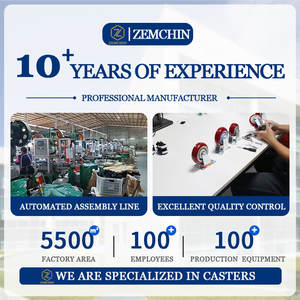 Roues à roulettes en PU 1.5 pouces 2 pouces 3 pouces <span class=keywords><strong>petit</strong></span> frein pivotant de 40mm pour meubles pour salon cuisine chambre salle à manger utilisation extérieure - Product Image 5