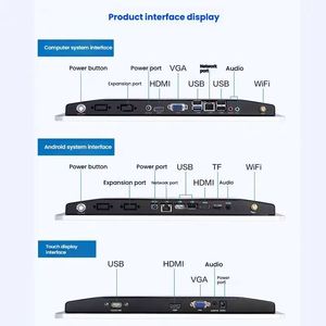 Monitores de pantalla táctil de PC de tableta industrial 2 + 32Gb de <span class=keywords><strong>Android</strong></span> capacitivo de 21,5 pulgadas de alta calidad - Product Image 3