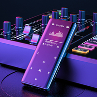 Pemutar MP3 Bluetooth Layar TFT 1,8 inci A7, Tombol Sentuh, Speaker Internal, Radio FM, Perekam Suara, Grosir Pabrik