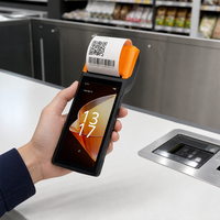 Terminal de point de vente portable H10 Android 14 GMS, appareil de point de vente mobile, écran 5,5 pouces, NFC, WiFi, 3 Go de RAM, 32 Go de ROM pour la vente au détail