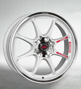ล้อแม็กซ์ JDM สมรรถนะสูง ขนาด 15 นิ้ว รุ่น CE28 สีแดงแคนดี้ 8 ก้าน ดีไซน์คลาสสิก น้ำหนักเบาพิเศษ - Product Image 4