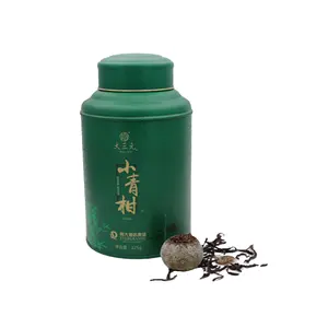 China Supplier Luxury Tea Packaging Box Metal Tea Can/Empty Tin Can Round Tea Tin