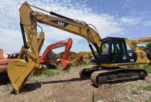Excavatrices CAT 336 d'occasion de 36 tonnes fabriquées au Japon, en bon état, design d'origine, excavatrice CAT 336D japonaise d'occasion à vendre - Product Image 3