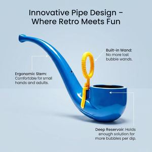 Jouet à bulles pour enfants, souffleur de bulles en plastique, durable, facile à nettoyer, cadeau original pour les jeux en plein air, les fêtes et les divertissements - Product Image 6